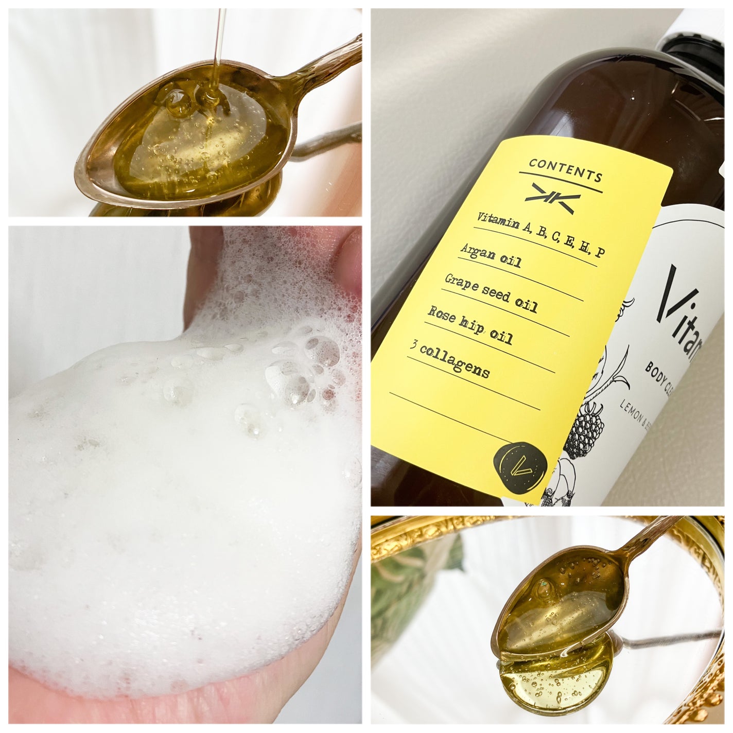 リフレッシングボディソープ(レモン&ベルガモットの香り)/Vitaming/ボディソープを使ったクチコミ(2枚目)