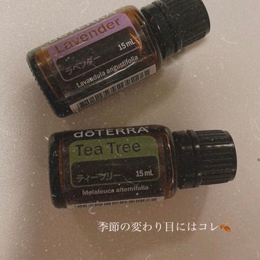 エッセンシャルオイル ラベンダー/doTERRA/ボディオイルを使ったクチコミ（1枚目）