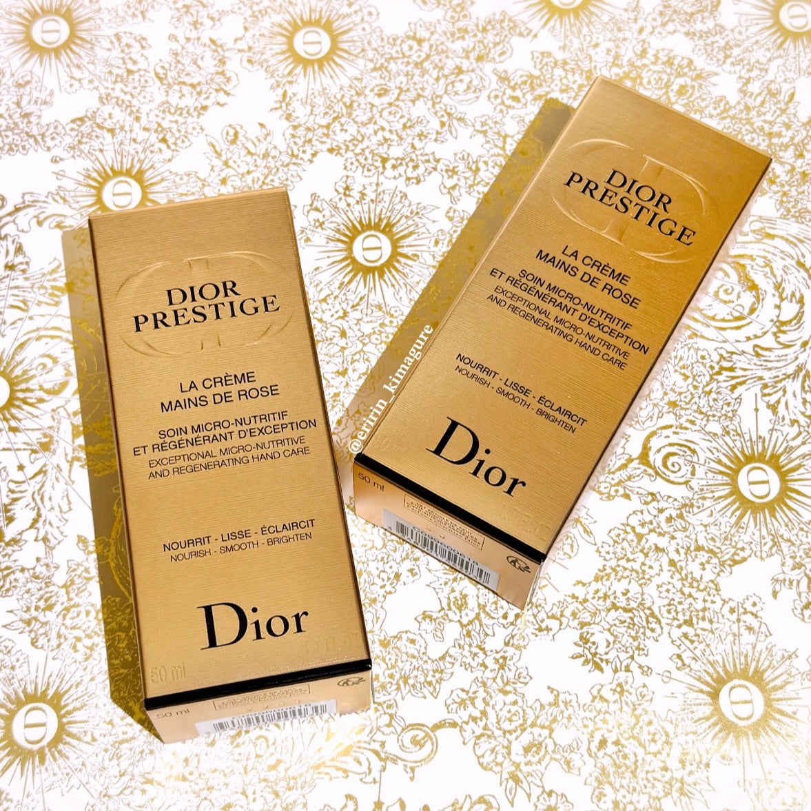 プレステージ ラ クレーム マン ド ローズ/Dior/ハンドクリームを使ったクチコミ(8枚目)