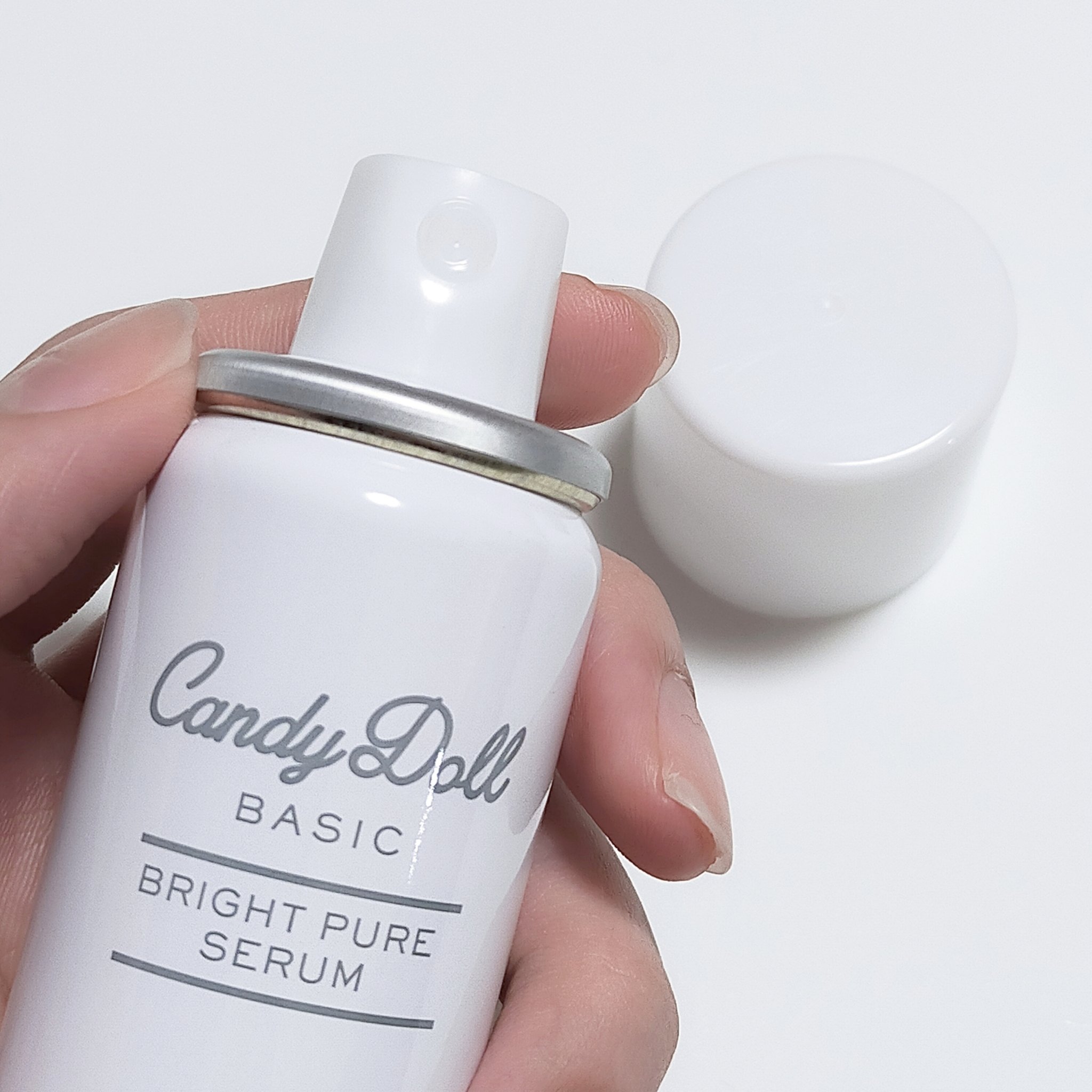 キャンディードール ブライトピュアメイク前セラム/CandyDoll/美容液を使ったクチコミ（2枚目）