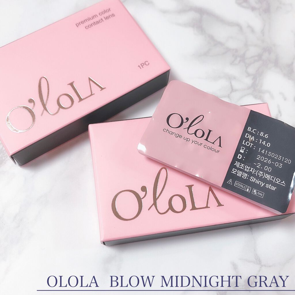 ブロー(Blow)/OLOLA/カラーコンタクトレンズを使ったクチコミ(4枚目)