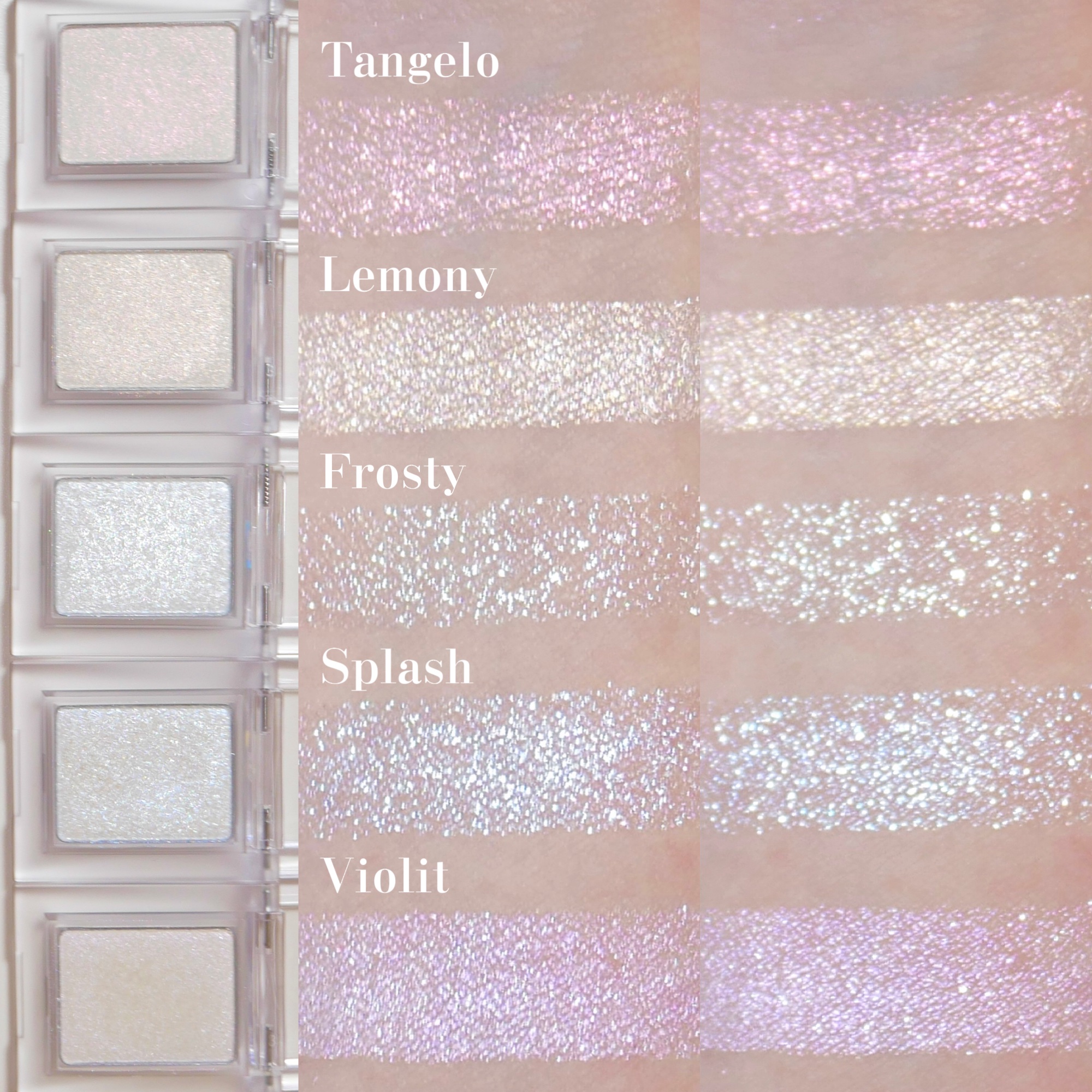 マイフェイブ　ピースアイフローズン/HOLIKA HOLIKA/単色アイシャドウを使ったクチコミ（2枚目）