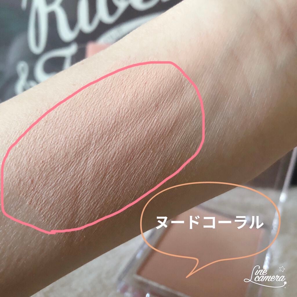 シングルカラーチーク/aZTK/パウダーチークを使ったクチコミ(3枚目)