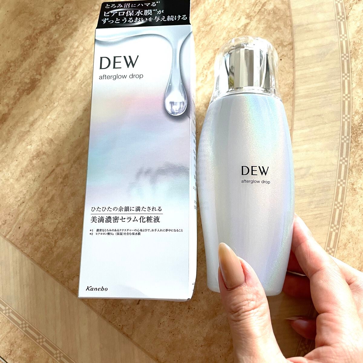 アフターグロウドロップ/DEW/化粧水を使ったクチコミ(1枚目)