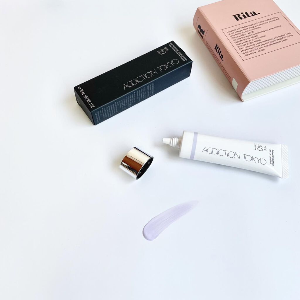 アディクション スキンプロテクター カラーコントロール SPF 40 PA+++/ADDICTION/化粧下地を使ったクチコミ(4枚目)