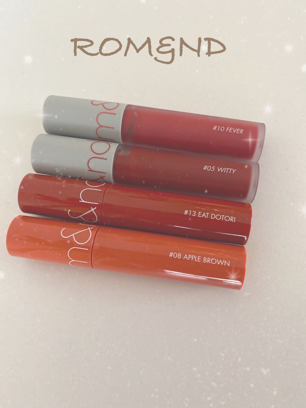 ジューシーラスティングティント/rom&nd/リップティントを使ったクチコミ（1枚目）