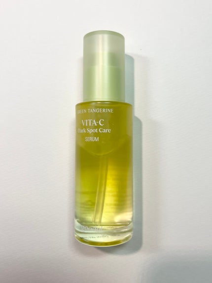 グリーンタンジェリン ビタC ダークスポットケアセラム/goodal/美容液を使ったクチコミ(1枚目)