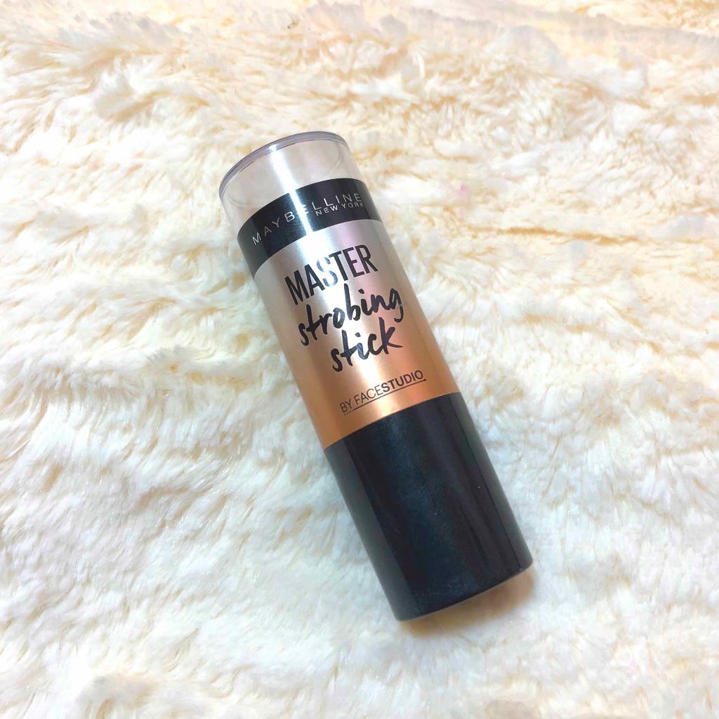 マスターストロビングスティック 01 ヌード/MAYBELLINE NEW YORK/ジェル・クリームチークを使ったクチコミ（1枚目）