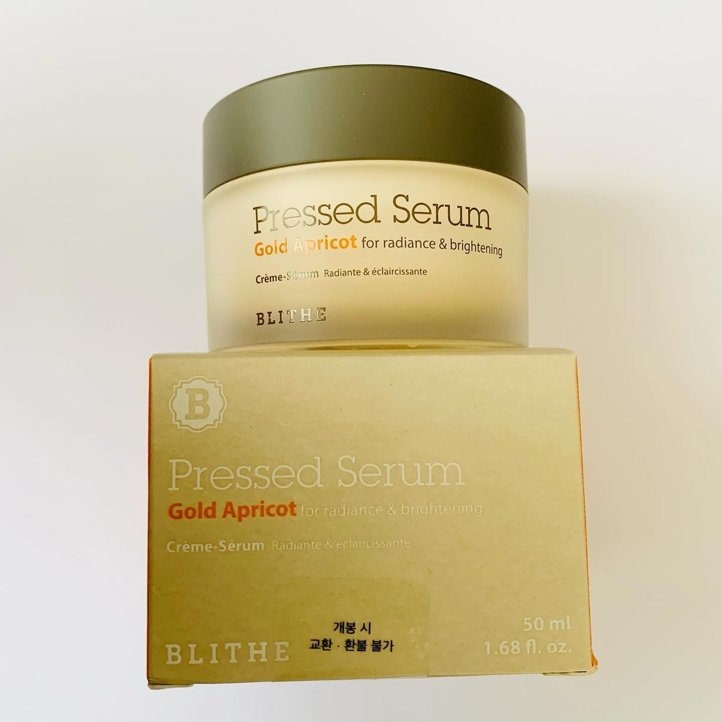 Pressed Serum Gold Apricot/BLITHE/美容液を使ったクチコミ(2枚目)