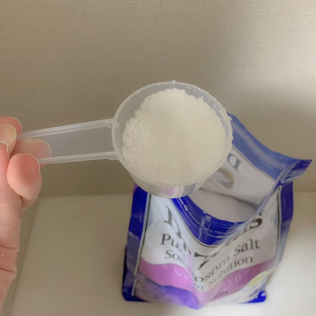 薬用入浴剤 ティールズ EP ソルト ラベンダーの香り 1360g/ティールズ/無機塩系入浴剤を使ったクチコミ（2枚目）