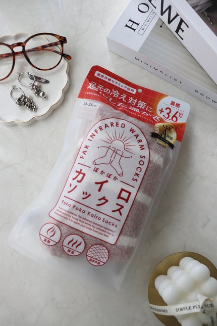ぽかぽかカイロソックス/カイロソックス/暖かい靴下を使ったクチコミ(2枚目)