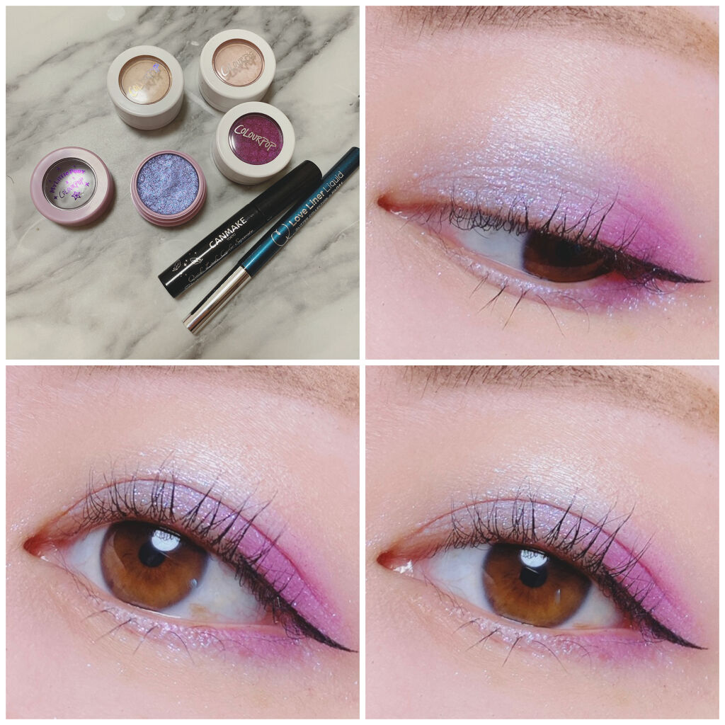 ラブ・ライナー リキッド グリッターコレクション オールドブルー/ラブ・ライナー/リキッドアイライナーを使ったクチコミ（3枚目）