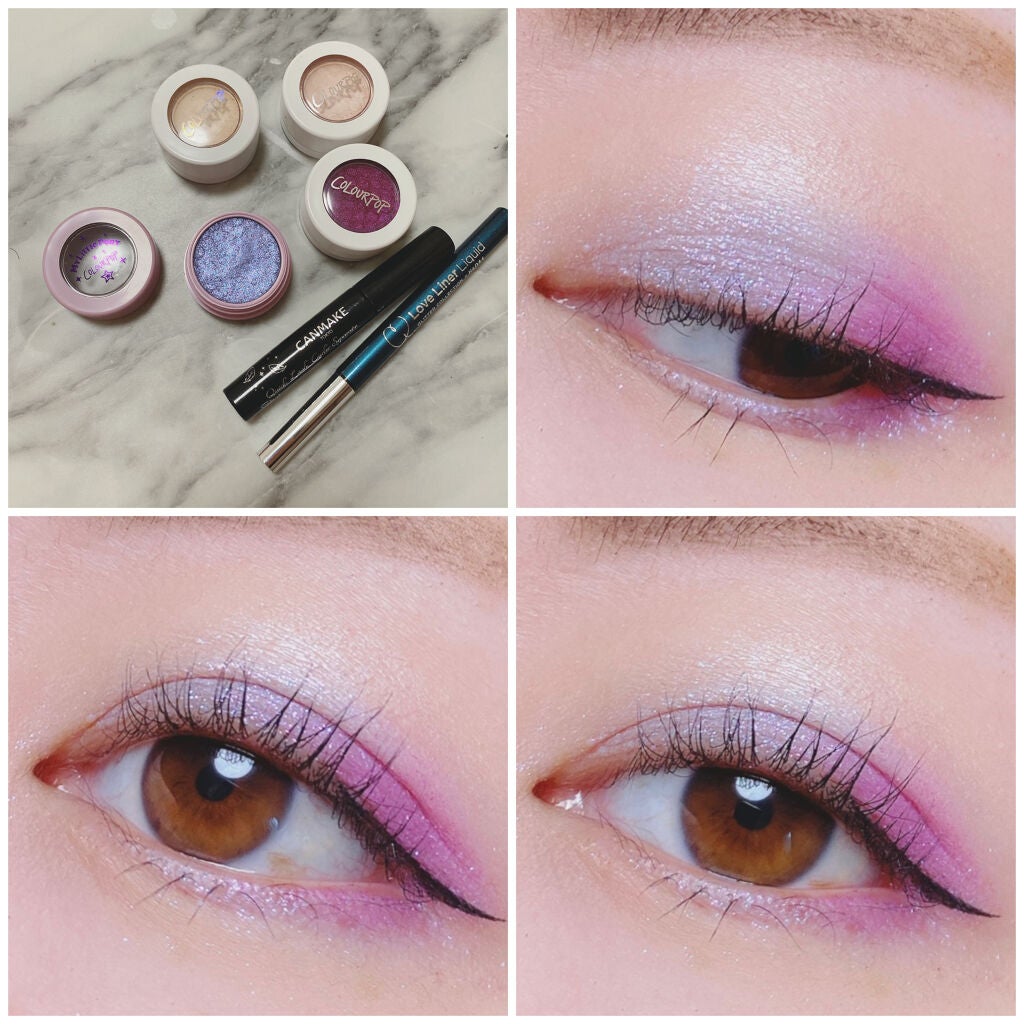 Super Shock Shadow/ColourPop/単色アイシャドウを使ったクチコミ(3枚目)