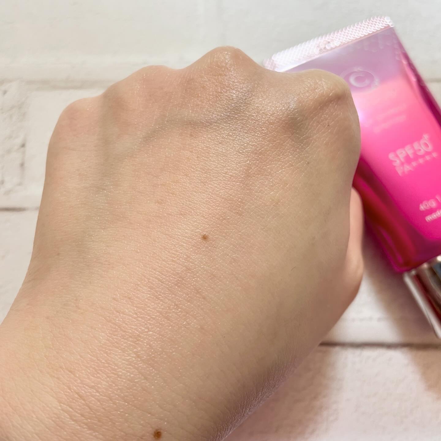 セルル  UVプロテクト プレミア SPF50+ PA++++/ceruru.b/日焼け止めクリームを使ったクチコミ（3枚目）