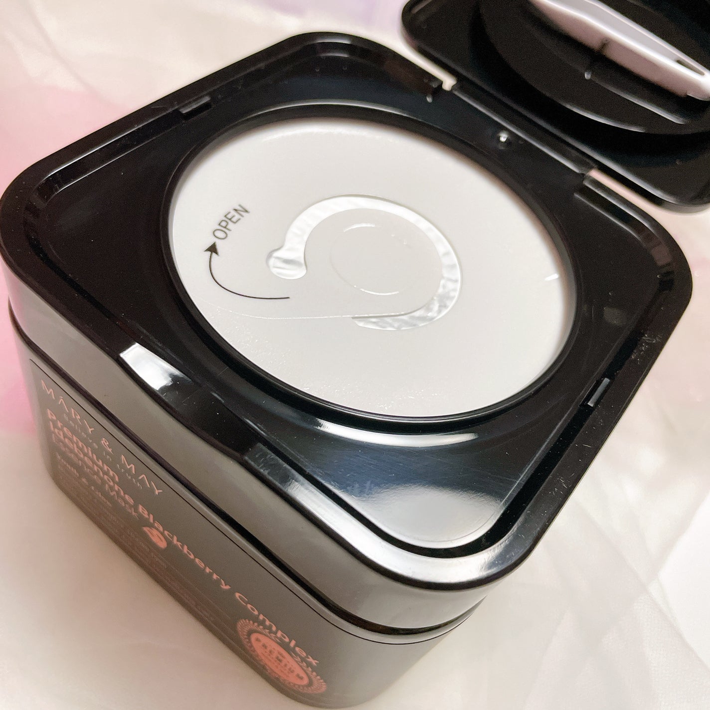 プレミアムイデベノンブラックベリーコンプレックスアンプルマスク/MARY&MAY/シートマスク・パックを使ったクチコミ(2枚目)