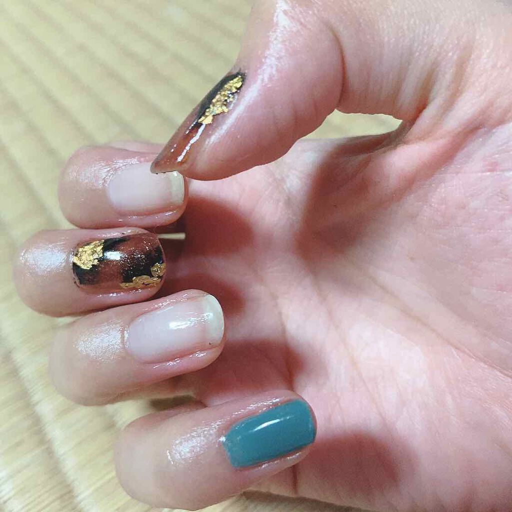 カラフルネイルズ/キャンメイク/マニキュアを使ったクチコミ（2枚目）