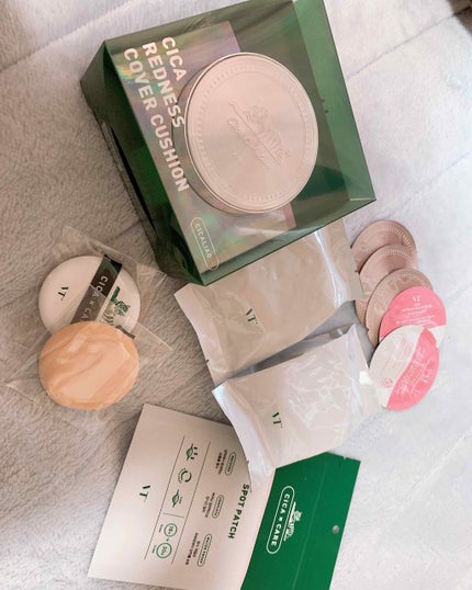 CICAレッドネスカバークッション/VT/クッションファンデーションを使ったクチコミ(1枚目)