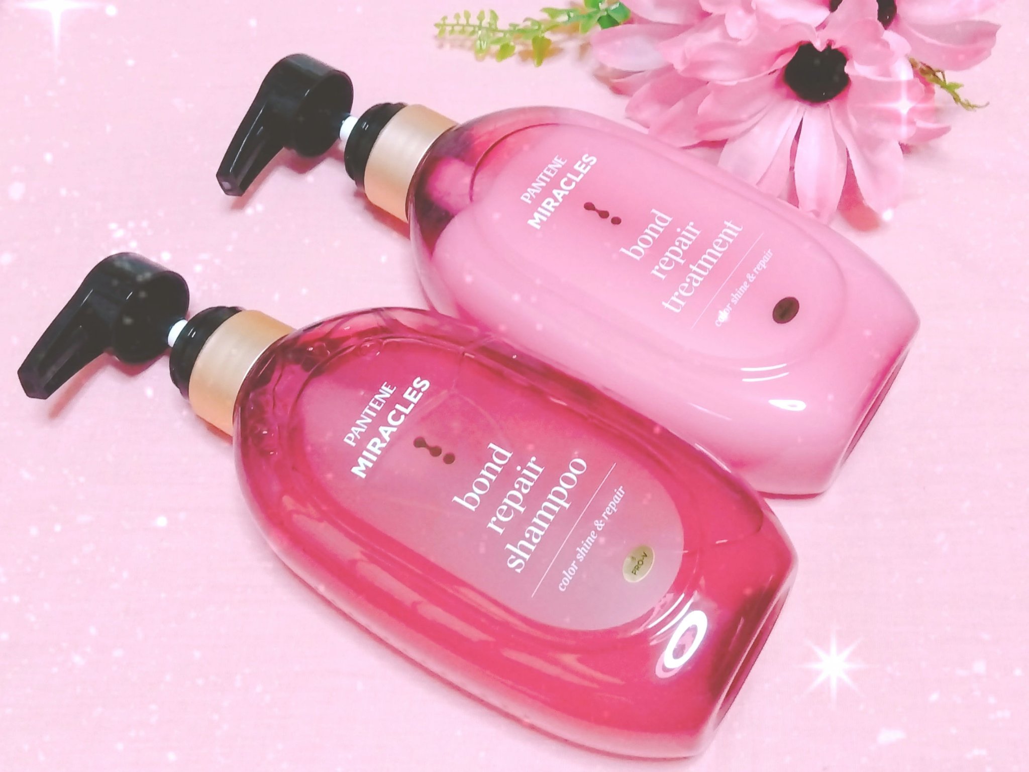 ボンド リペア (カラーシャイン & リペア) シャンプー ＆ トリートメント/パンテーン/市販シャンプーを使ったクチコミ（1枚目）