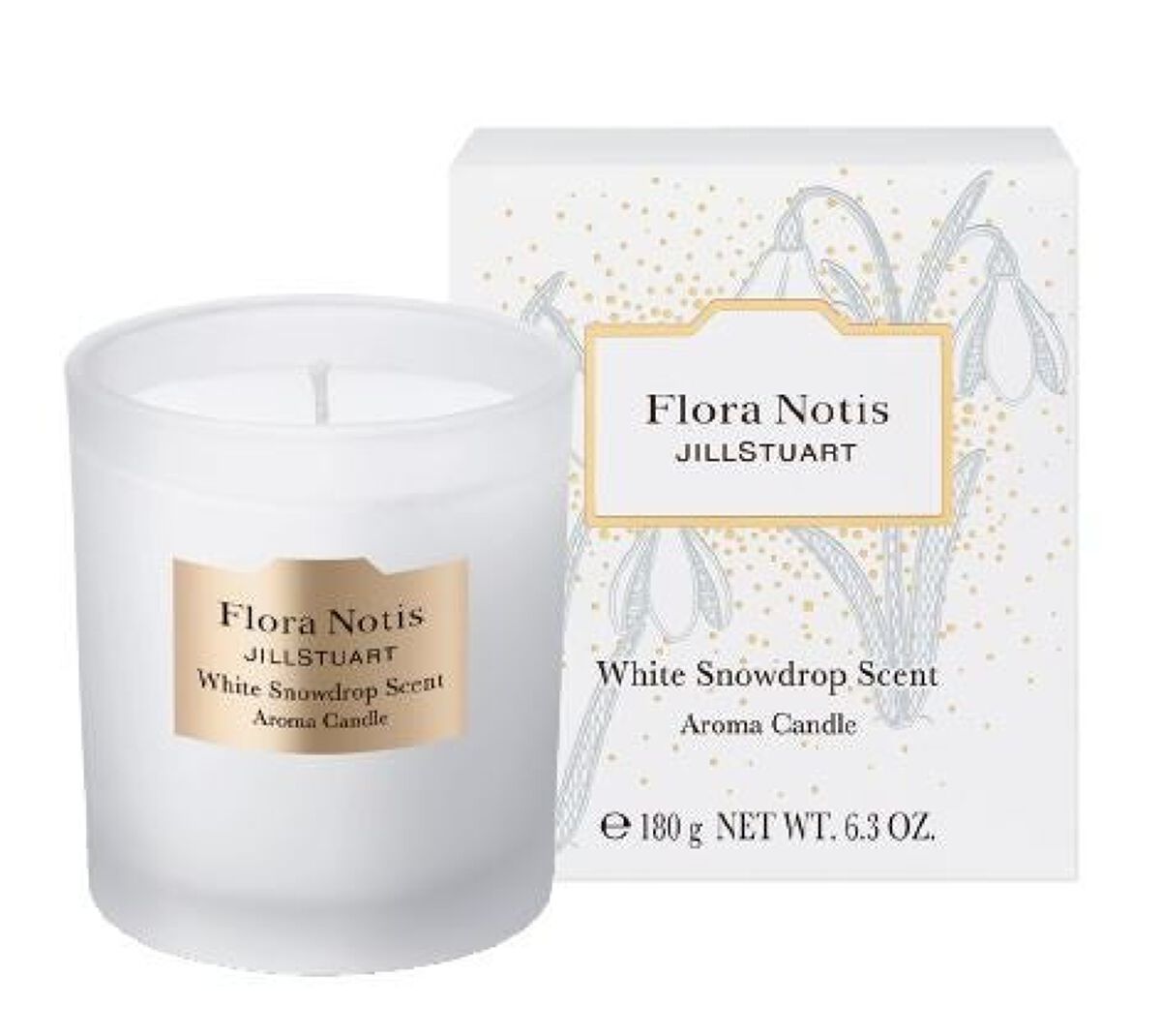 ホワイトスノードロップ アロマキャンドル Flora Notis JILL STUART