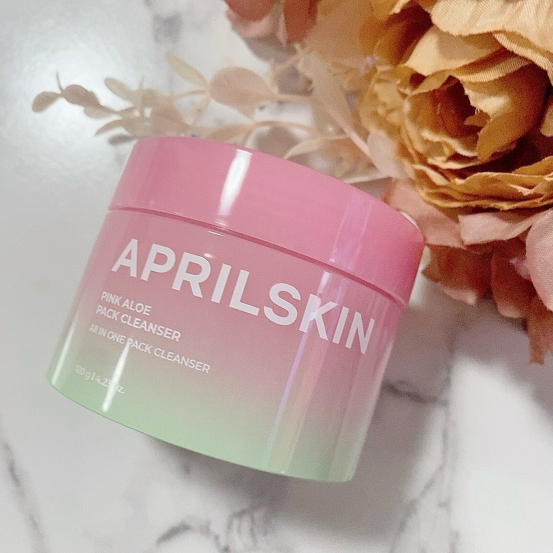 ピンクアロエメレンゲクレンザー/APRILSKIN/その他洗顔料を使ったクチコミ(1枚目)