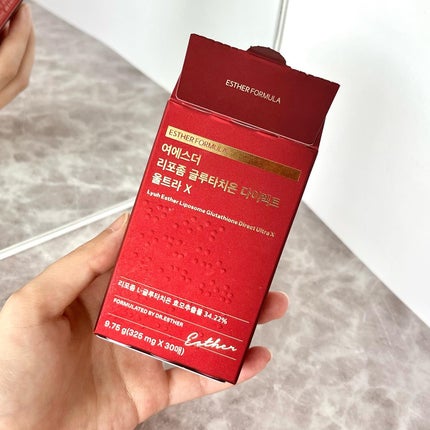 ヨエスターGLTダイレクトウルトラX/ESTHER FORMULA/美容サプリメントを使ったクチコミ(7枚目)