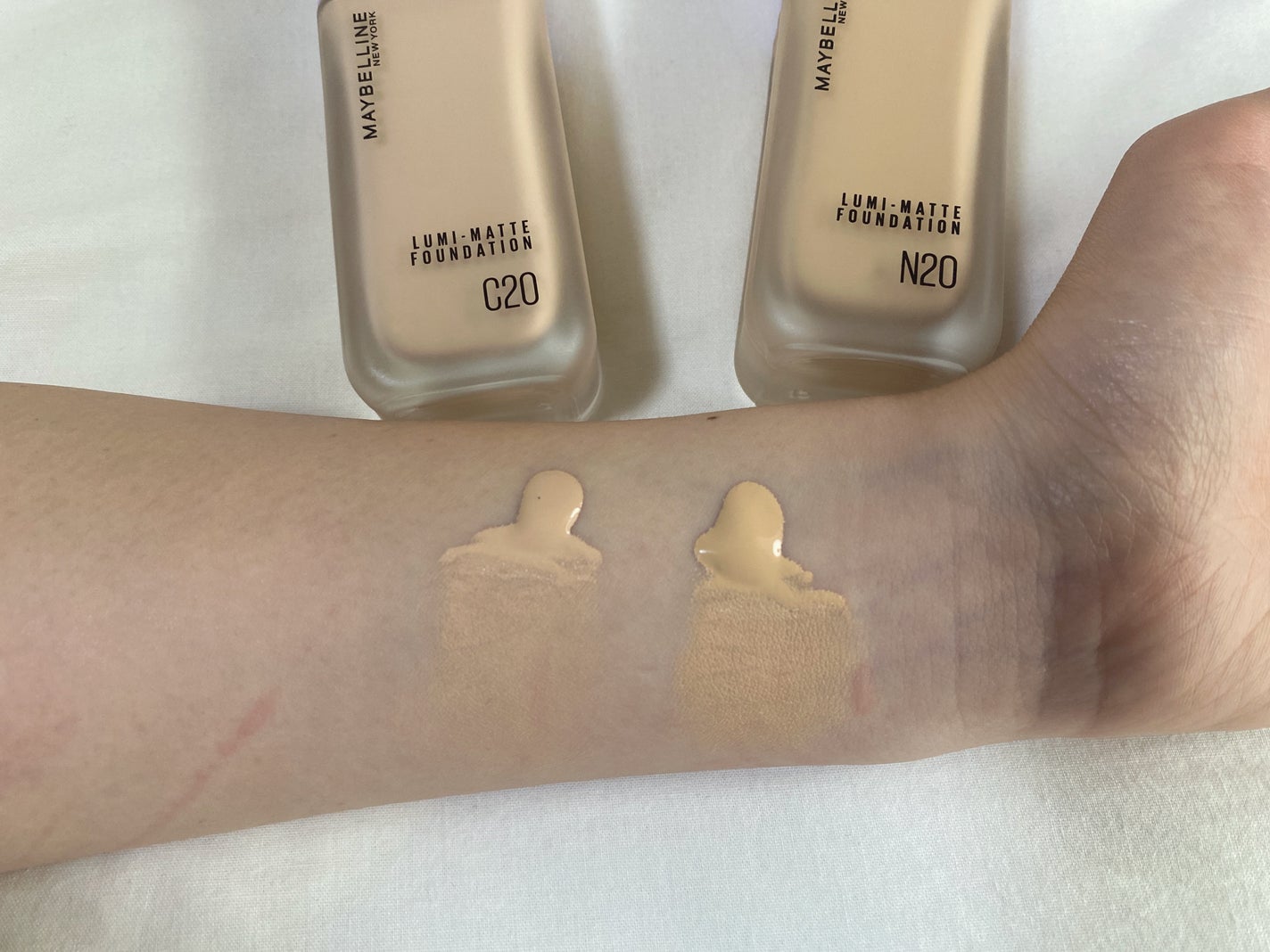 SPステイ ルミマット リキッド ファンデーション/MAYBELLINE NEW YORK/リキッドファンデーションを使ったクチコミ(2枚目)