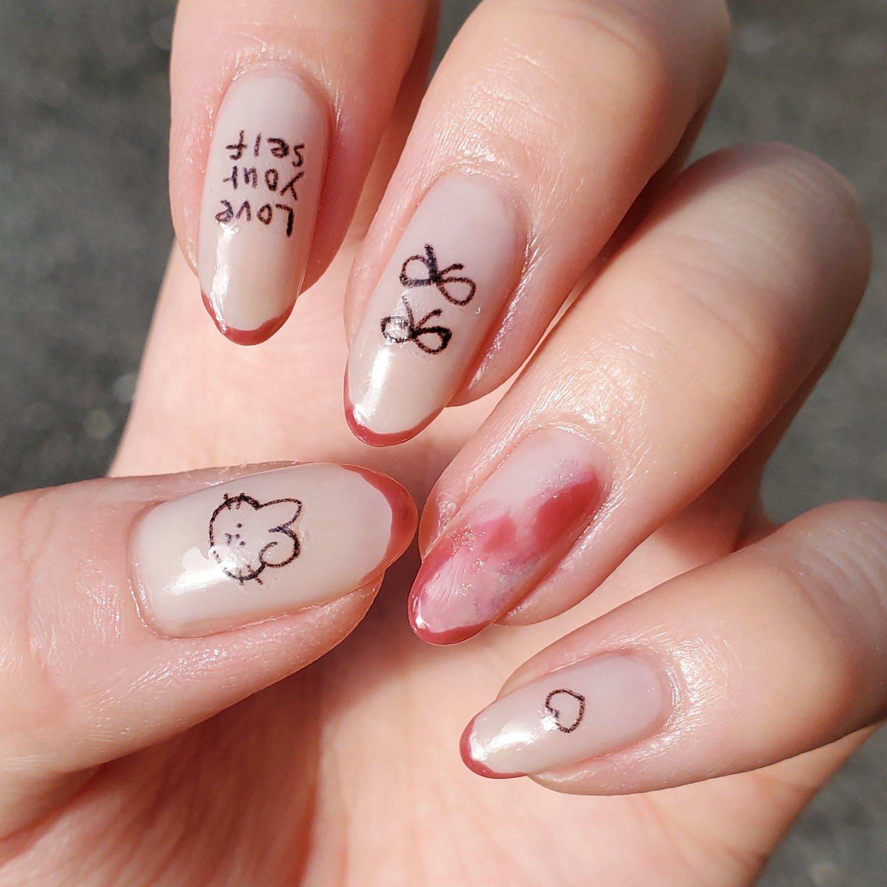 カラフルネイルズ/キャンメイク/マニキュアを使ったクチコミ（2枚目）