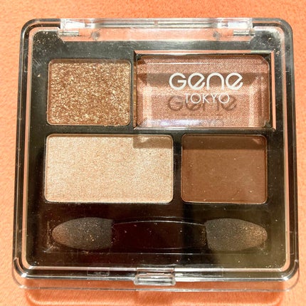 リラクシーアイシャドウ/GENE TOKYO/アイシャドウパレットを使ったクチコミ(2枚目)