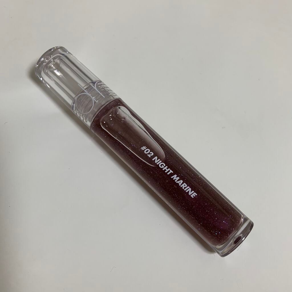 グラスティングウォーターグロス/rom&nd/リップグロスを使ったクチコミ(2枚目)