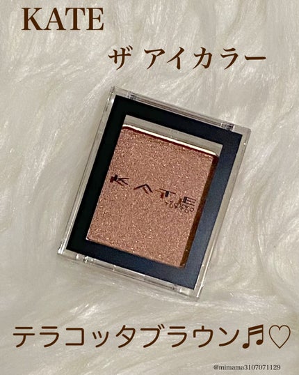 ケイト ザ アイカラー/KATE/単色アイシャドウを使ったクチコミ(1枚目)