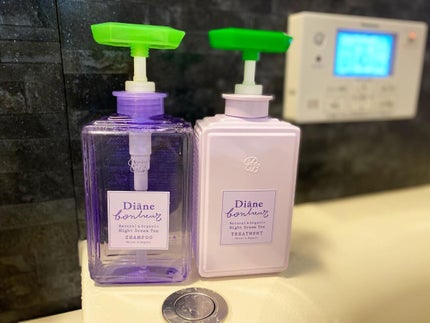 ダイアンボヌール モイスト&リペア シャンプー/トリートメント ナイトドリームティーの香り/ダイアン/市販シャンプーを使ったクチコミ(1枚目)