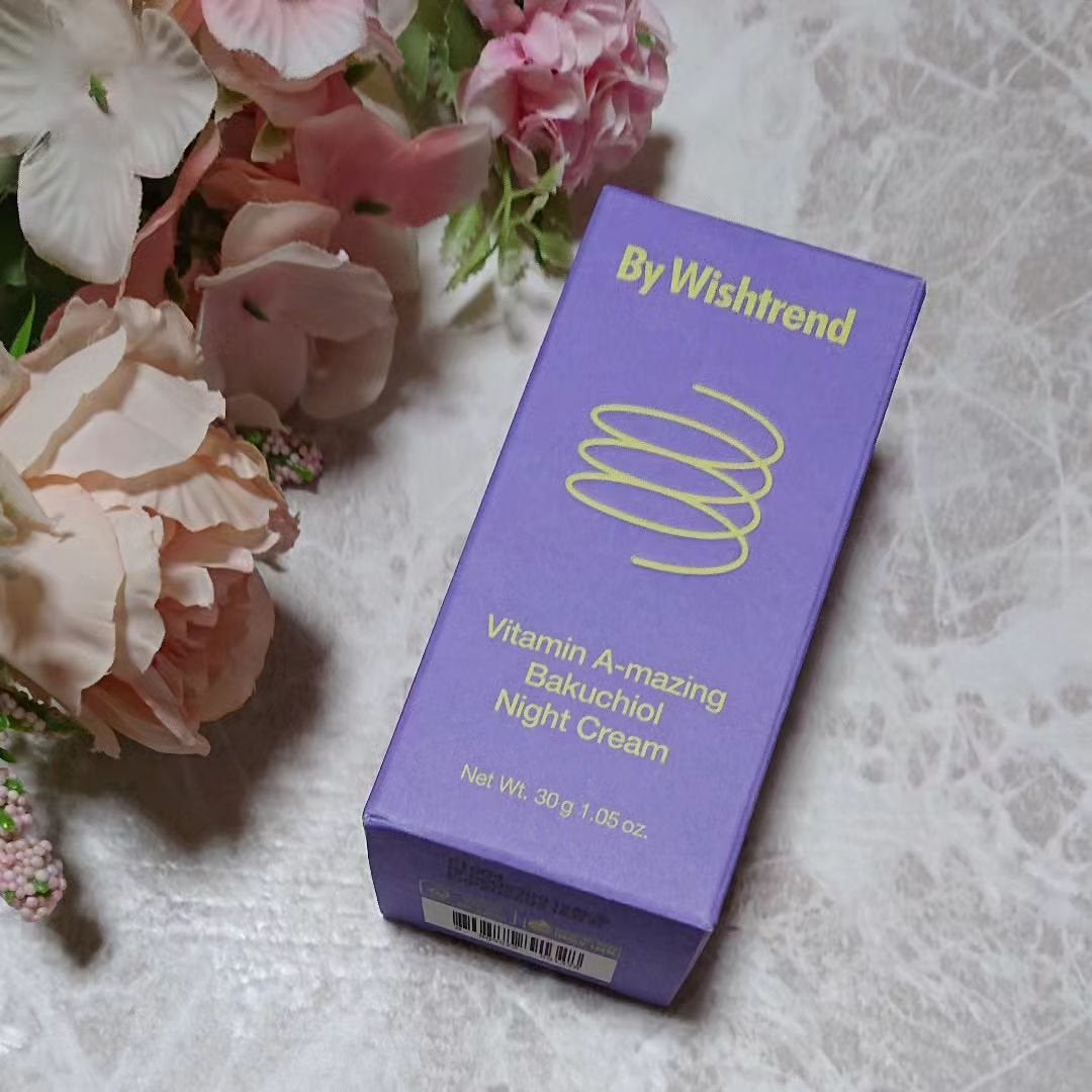 ビタミンA-mazingバクチオールナイトクリーム/By Wishtrend/フェイスクリームを使ったクチコミ(1枚目)