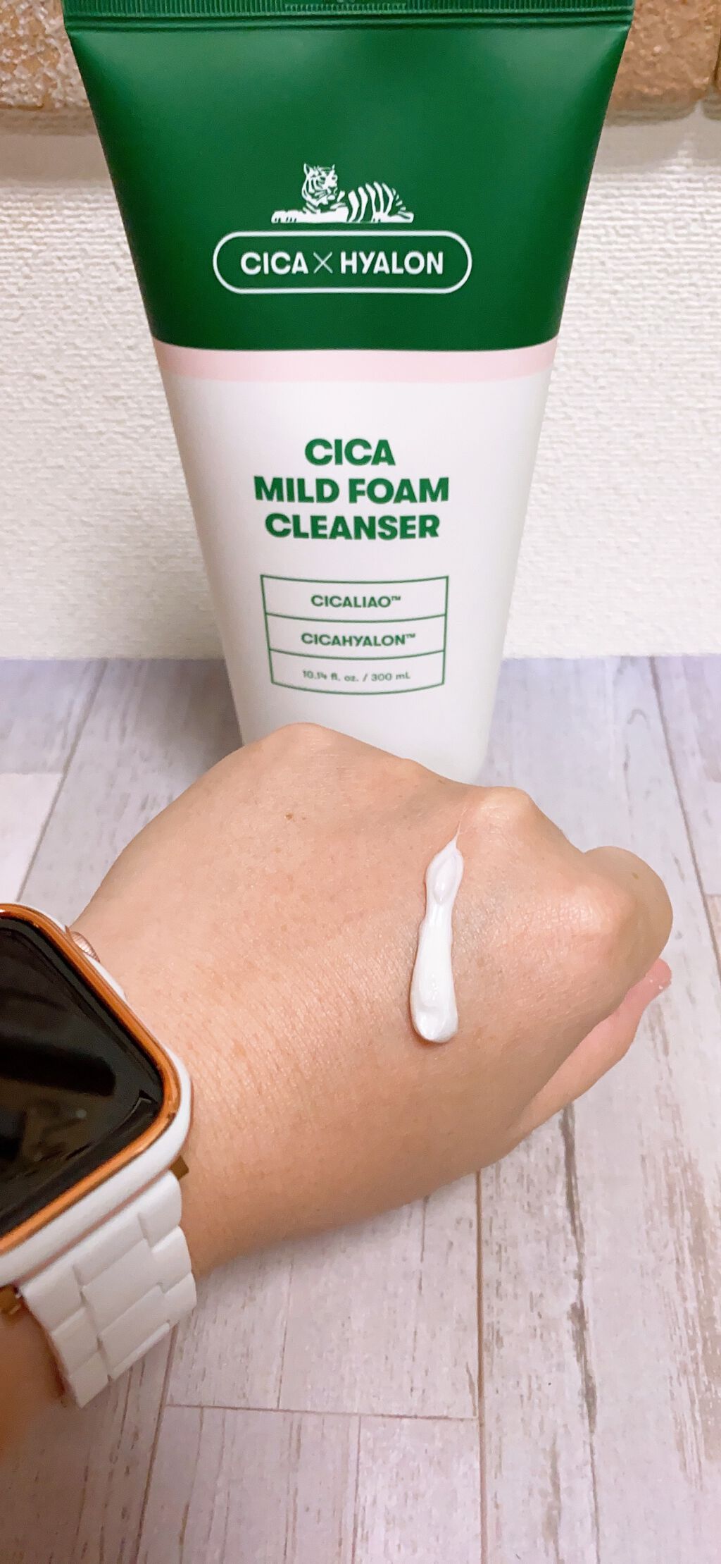 CICA マイルドフォームクレンザー/VT/洗顔フォームを使ったクチコミ（2枚目）