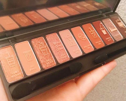 プレイカラー アイシャドウ/ETUDE/アイシャドウパレットを使ったクチコミ(2枚目)