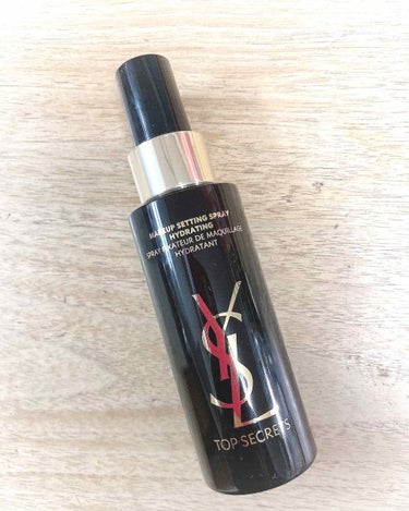 トップ シークレット セッティング グロウ スプレー/YVES SAINT LAURENT BEAUTE/ミスト状化粧水を使ったクチコミ（1枚目）