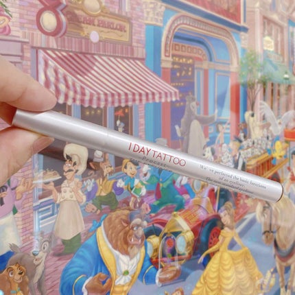 1DAY TATTOO プロキャスト ザ・アイライナー KU クルミ/K-パレット/リキッドアイライナーの画像