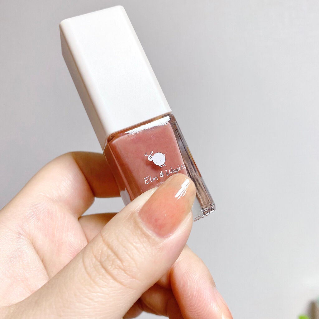 フラッフィーネイル/elm&wapiti/マニキュアを使ったクチコミ(2枚目)