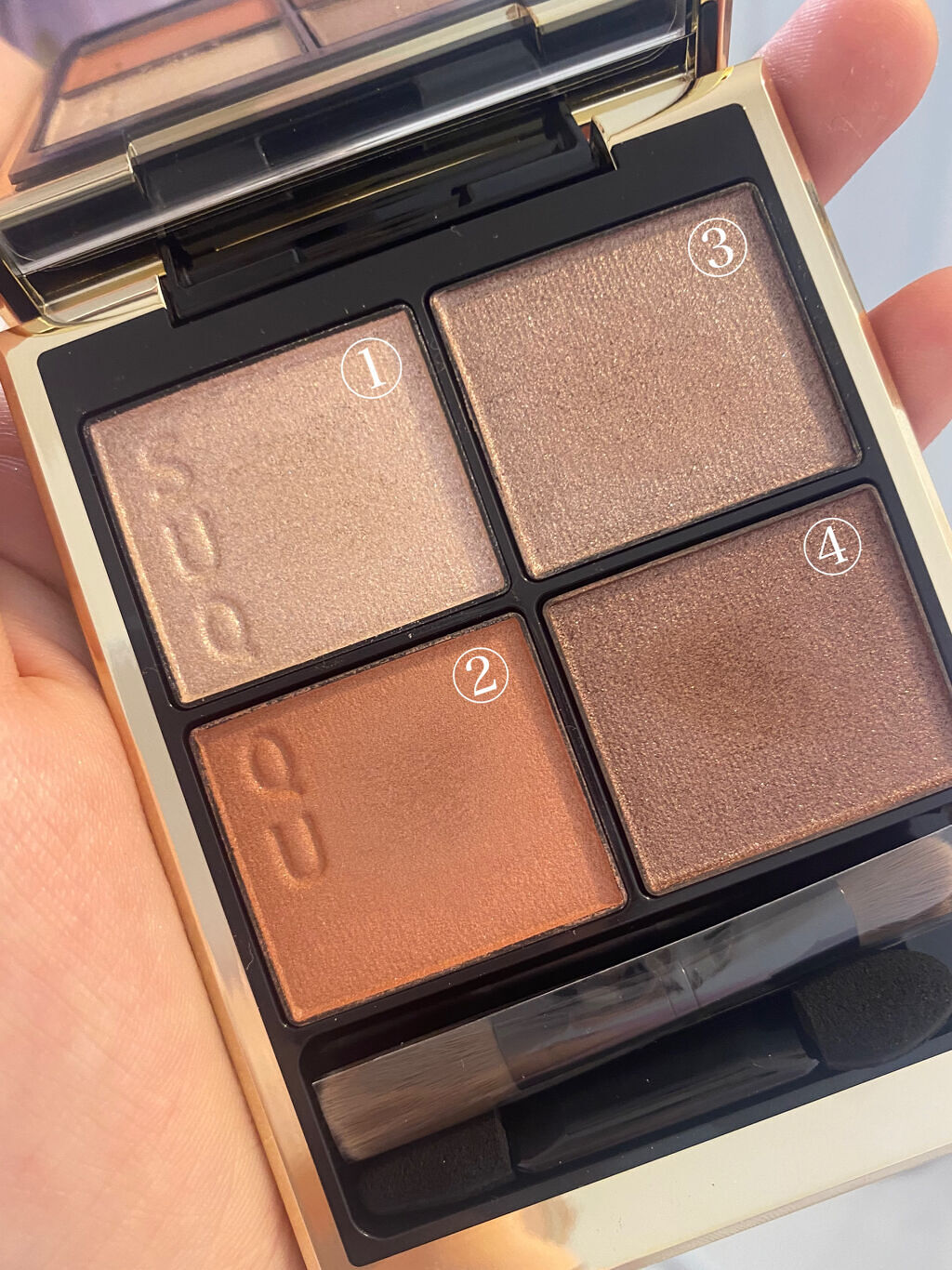 シグニチャー カラー アイズ/SUQQU/アイシャドウパレットを使ったクチコミ（2枚目）