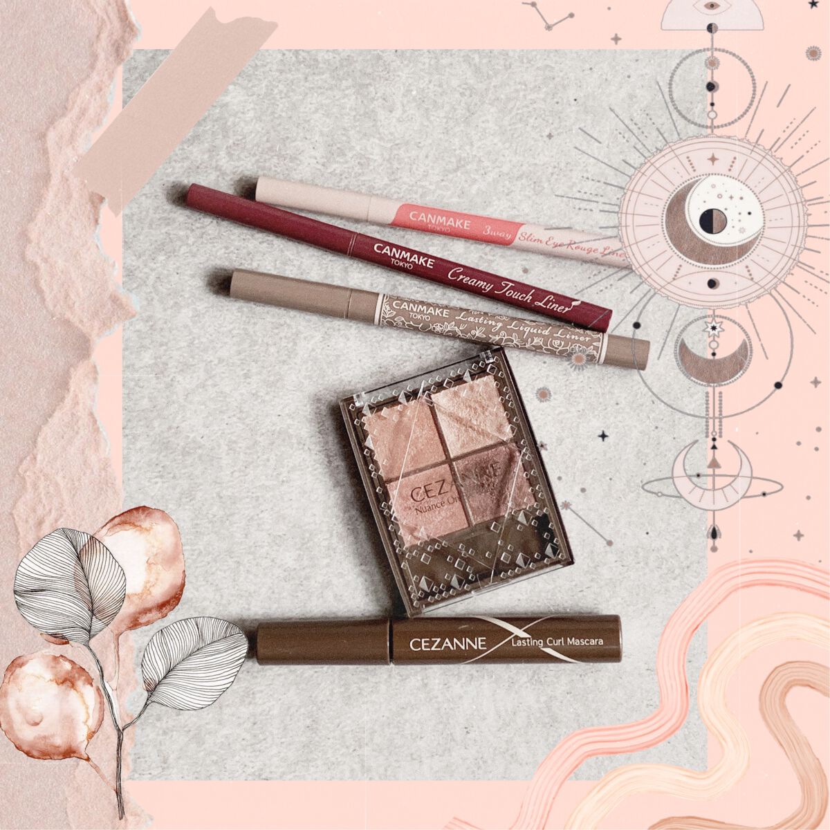 3wayスリムアイルージュライナー/キャンメイク/リキッドアイライナーを使ったクチコミ（1枚目）