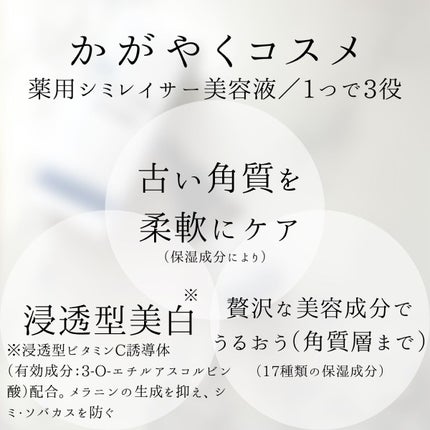 薬用シミレイサー(ナチュメイト薬用シーミノンローション)/ナチュメイト/美容液を使ったクチコミ(6枚目)