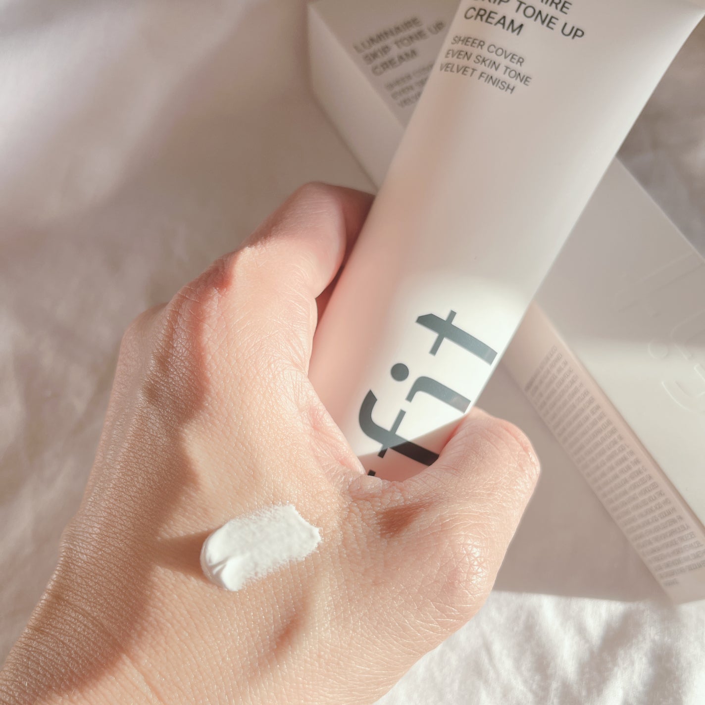 ルミネールスキップトーンアップクリーム/TFIT/化粧下地を使ったクチコミ(2枚目)