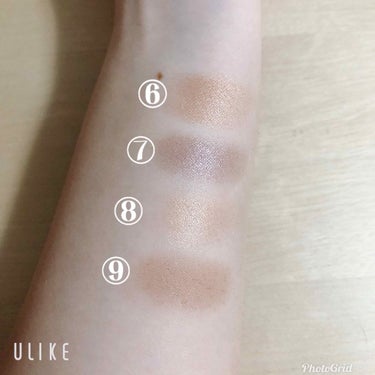 UR GLAM　BLOOMING EYE COLOR PALETTE/U R GLAM/アイシャドウパレットを使ったクチコミ（4枚目）