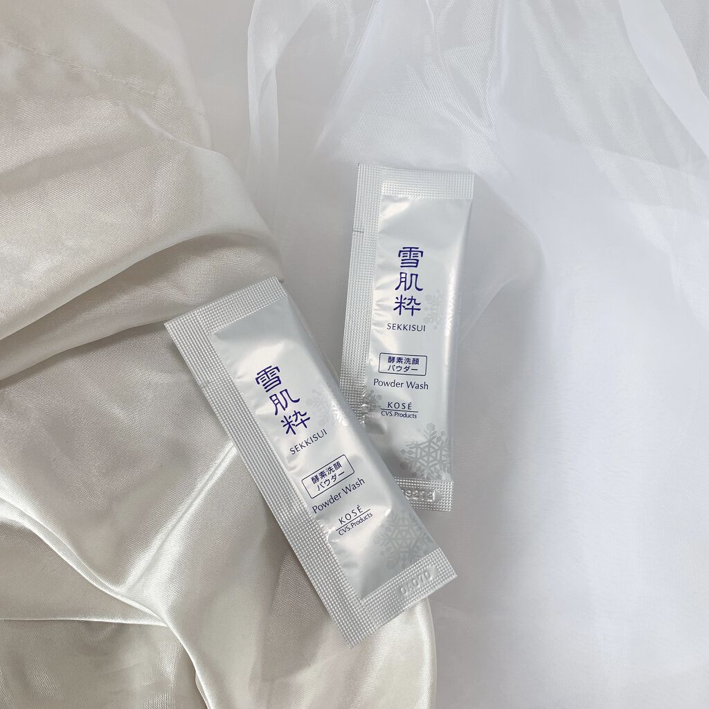 酵素洗顔パウダー/雪肌粋/洗顔パウダーを使ったクチコミ（1枚目）