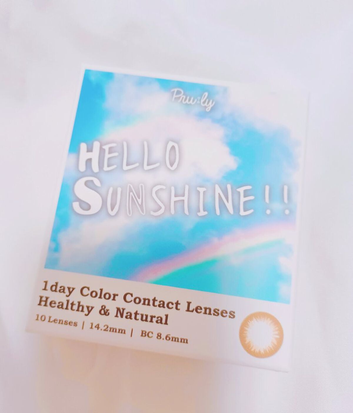 ハローサンシャイン/Hello Sunshine/カラーコンタクトレンズを使ったクチコミ(1枚目)