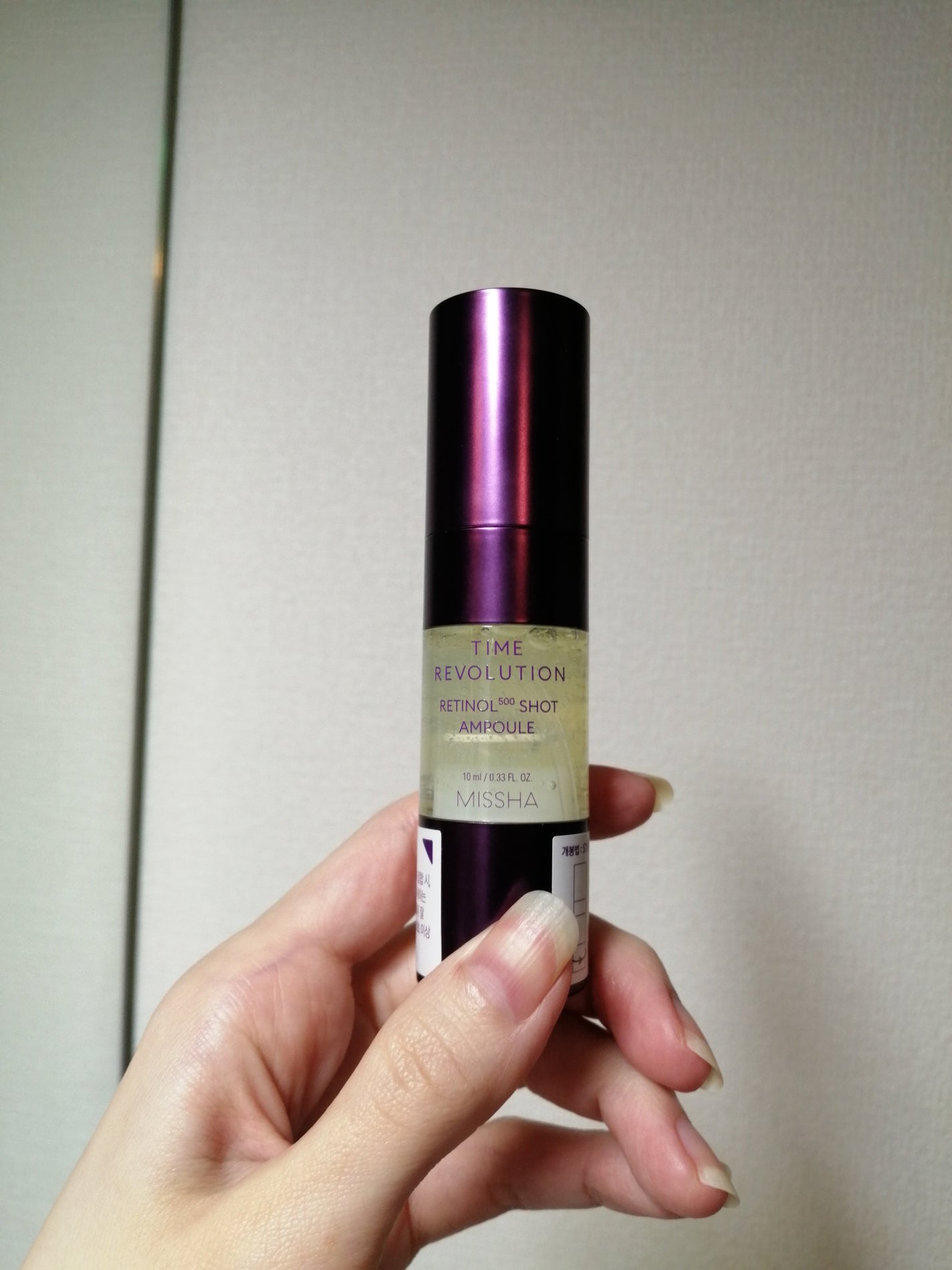 ミシャ タイムレボリューション レチ500ショット美容液/MISSHA/美容液を使ったクチコミ(2枚目)