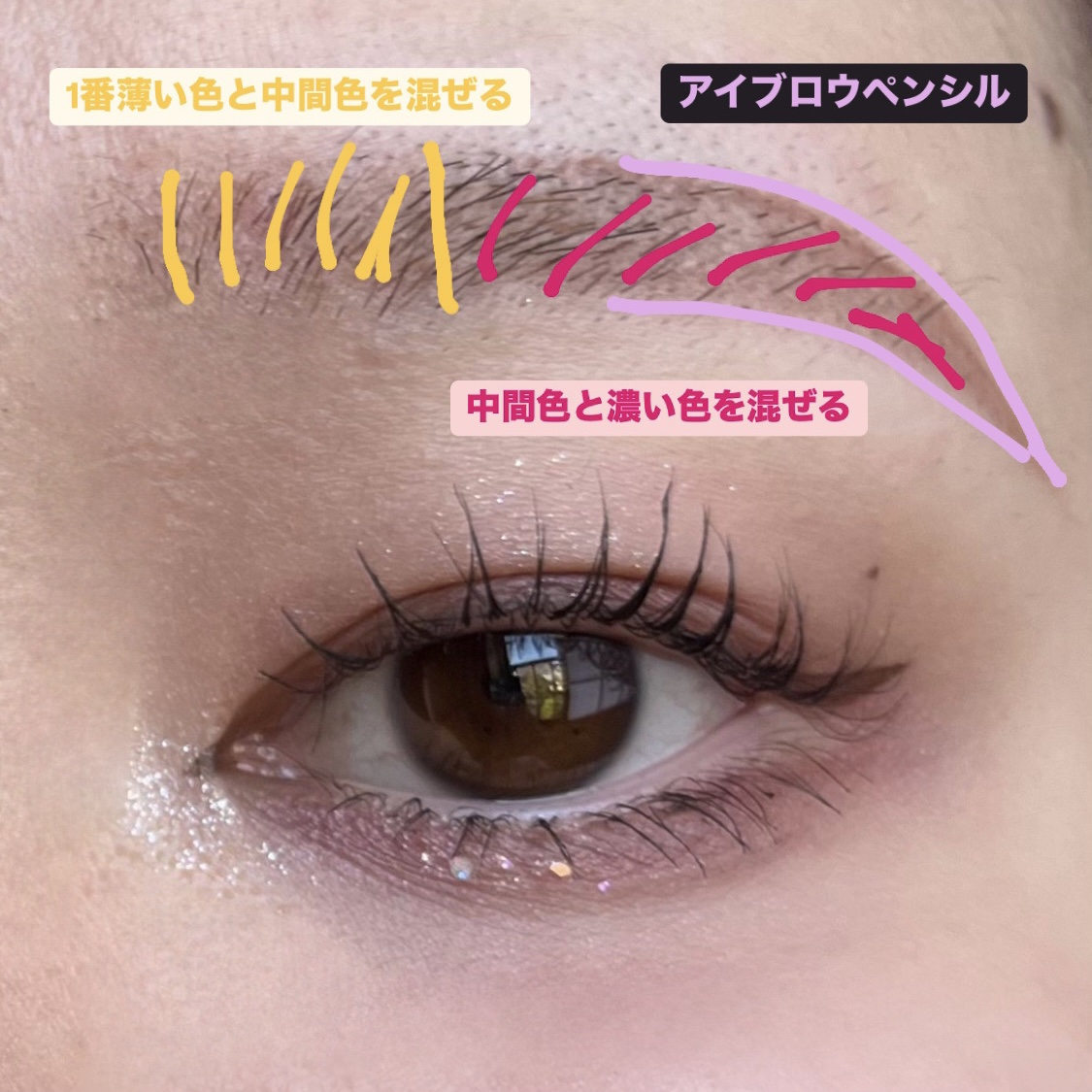 ドローイング アイブロウ ペンシル/ETUDE/アイブロウペンシルを使ったクチコミ（2枚目）