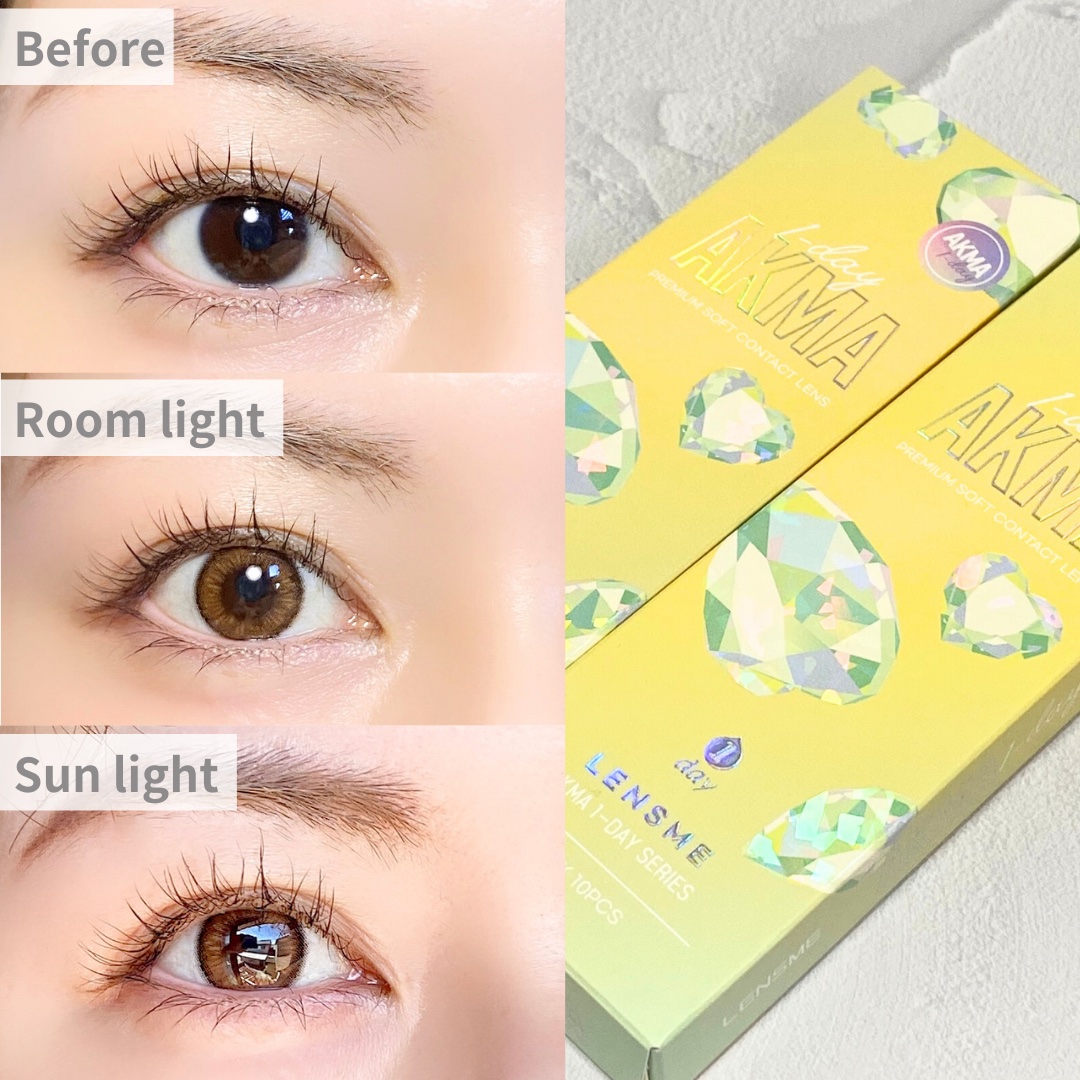 LENSME AKMAシリーズ ワンデー/LENSME/ワンデー（１DAY）カラコンを使ったクチコミ（3枚目）