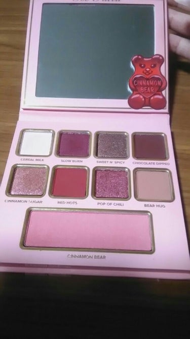 シナモン ベア メイクアップ コレクション/Too Faced/アイシャドウパレットを使ったクチコミ（2枚目）