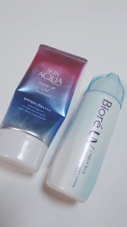 スキンアクア トーンアップUVエッセンス/スキンアクア/日焼け止めクリームを使ったクチコミ(1枚目)