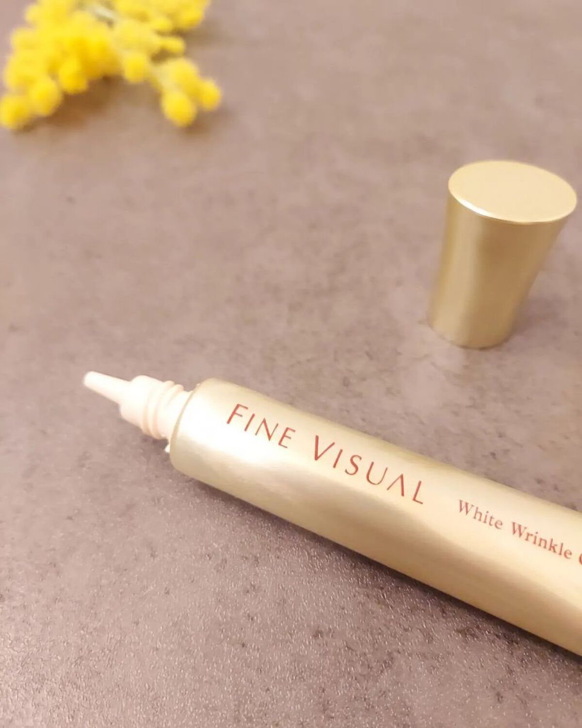 ファインビジュアル ホワイトリンクルクリーム /フェヴリナ/フェイスクリームを使ったクチコミ（3枚目）